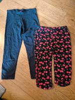 Leggins schwarz Rockabilly Kirschen 3/4  M Bayern - Neusäß Vorschau