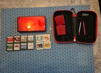 Nintendo 3DS in rot inkl. Zubehör und Spiele Wuppertal - Vohwinkel Vorschau