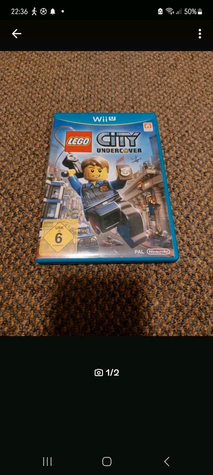 Lego City Undercover Nintendo WII U Spiel in Schwedt (Oder)