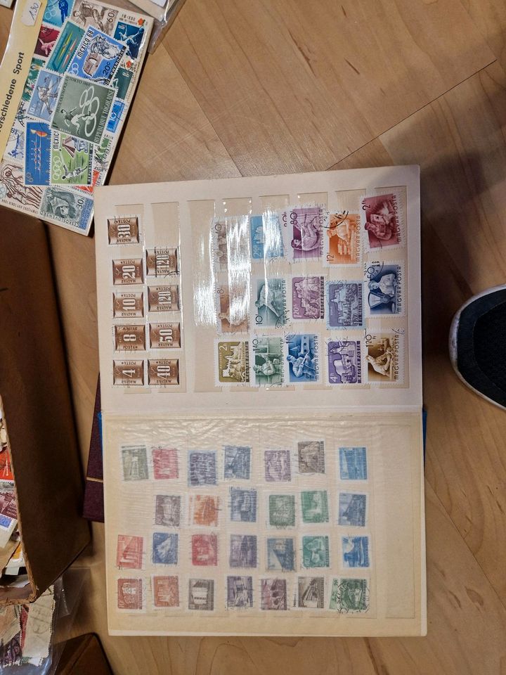 Briefmarken Sammlung alt in Mötzingen