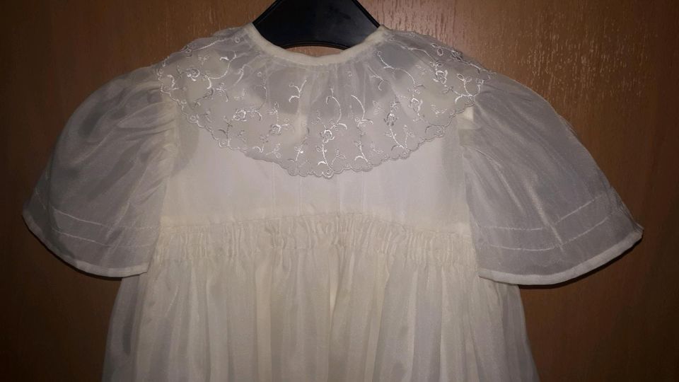 Taufkleid Organza 50er Jahre in Mülheim (Ruhr)