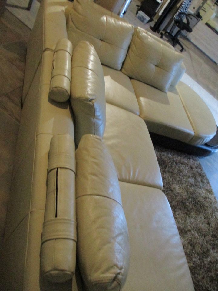 Loungesofa Lederland Ledercouch 3,15 m x 2,70 m toller Zustand in Worms