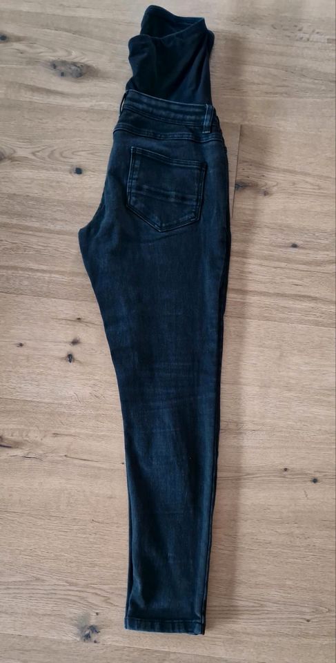 2x Umstandsjeans Gr.S 36 Schwarz Blau Schwangerschaft in Schwanewede