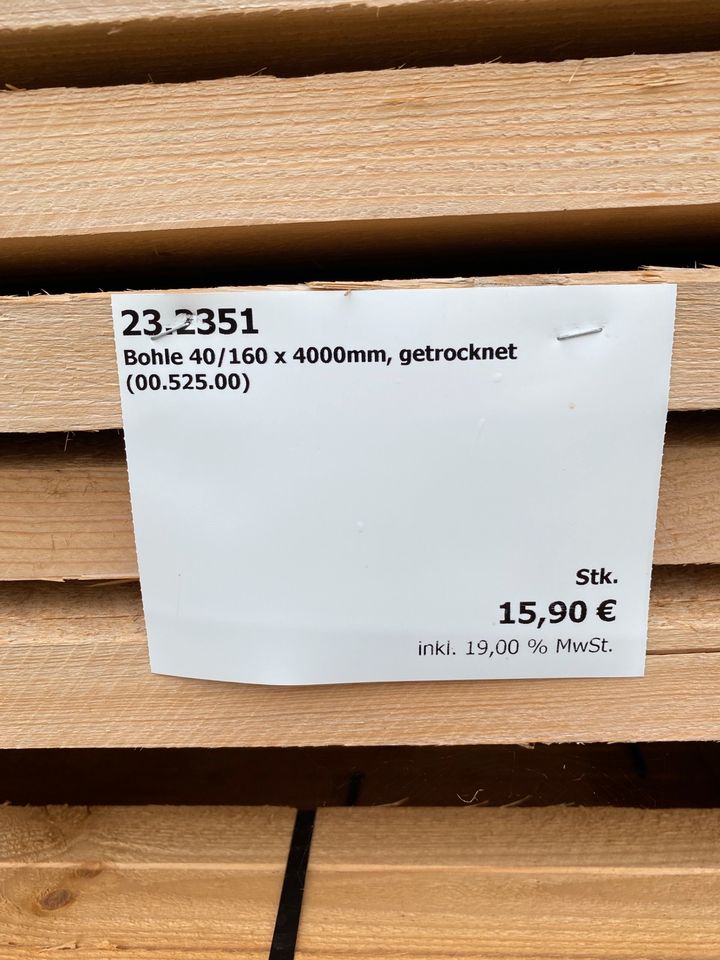 Bohle 40/160x4000mm in Zossen-Dabendorf