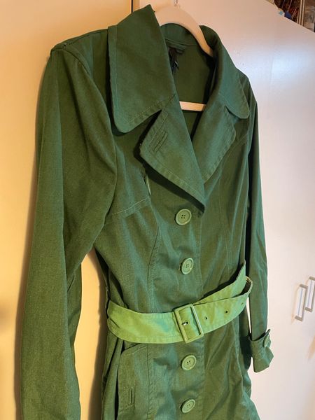 Grüner Rockabilly Mantel Jacke tailliert mit Gürtel Größe 42 in Hamburg -  Altona | eBay Kleinanzeigen ist jetzt Kleinanzeigen