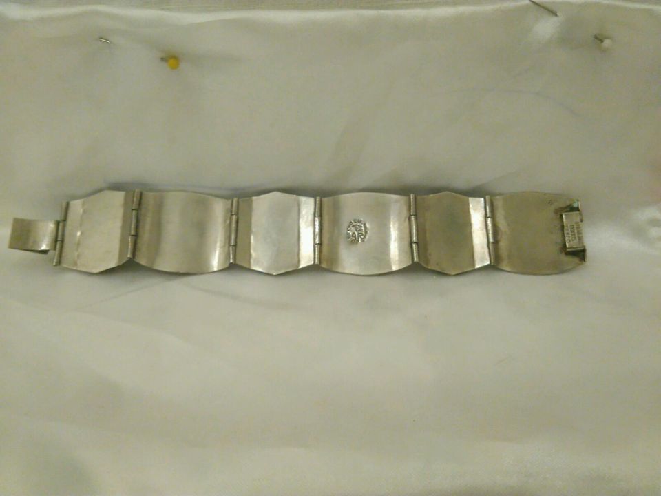 Armband 925er Silber  Mexiko Taxco Abalone Vintage in Hilchenbach
