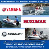Verkauf von Schlauchbooten von Yamaha Mercury Suzumar nähe Berlin Brandenburg - Schorfheide Vorschau