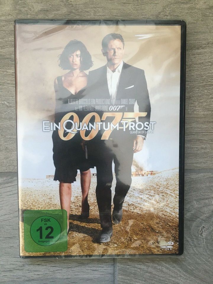 DVDs James Bond 007 - Casino Royale, Ein Quantum Trost, Skyfall in Jüchen