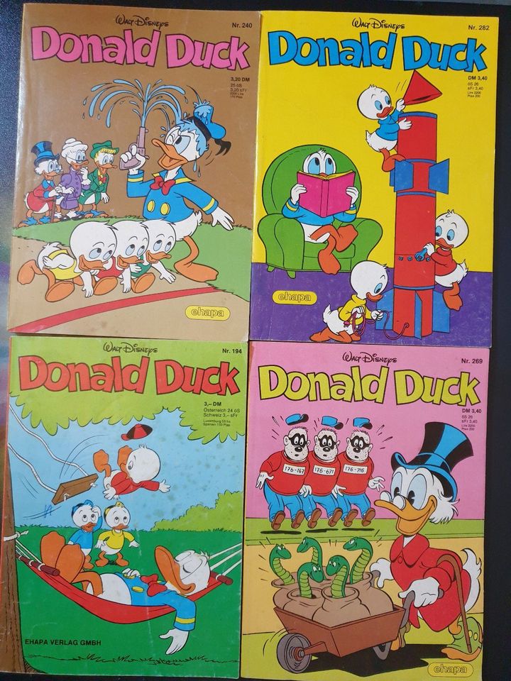 4 x Donald Duck - Taschenbuch Comic Comics in Koblenz