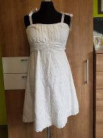 Sommerkleid weiß mit Schleife Hessen - Wiesbaden Vorschau