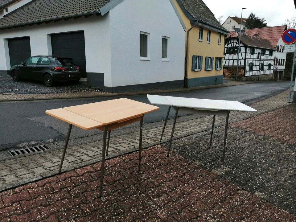 1 von 2 vintage 60er  Küchentisch Eßtisch Tisch ausziehbar ET11 in Taunusstein