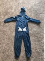 Jumpsuit gr.140 blau Einteiler Overall Hausanzug Schlafanzug Nordrhein-Westfalen - Bottrop Vorschau