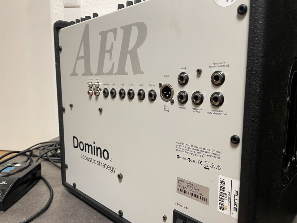 AER DOMINO 2 acoustic strategy NP2400€ inkl. Tasche Compact 60 x2 in Ratingen