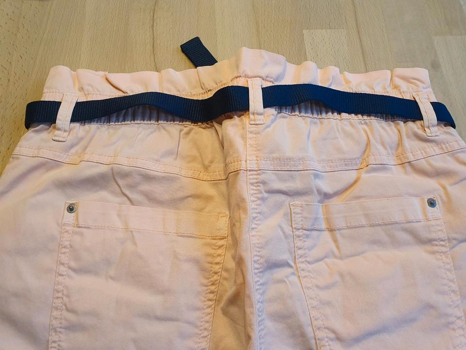 s.Oliver kurze Hose Bermuda aprico/orange Mädchen Gr.176/big in Höchberg