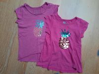 Set aus 2 T-Shirts Ananas Pailletten alive Gr. 116 Bayern - Großaitingen Vorschau