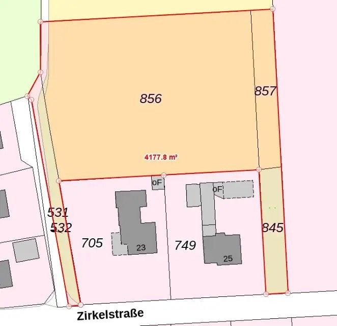 Seltenes Gewerbegrundstück mit B-Plan - 4177qm in Bielefeld