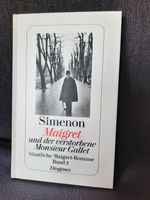 Maigret und der verstorbene M. Gallet, Nr. 2, Simenon, Diogenes Rheinland-Pfalz - Braunshorn Vorschau