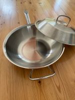 Fissler Edelstahl Wok 30cm Induktionsfähig Frankfurt am Main - Frankfurter Berg Vorschau