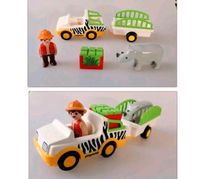 Playmobil 123 Set 6743 Safari Truck mit Nashorn Zoo Jeep Anhänger Baden-Württemberg - Renningen Vorschau