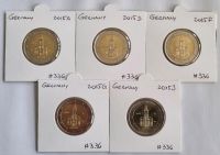 5x 2 Euro Deutschland 2015 bankfrisch Feldmoching-Hasenbergl - Feldmoching Vorschau