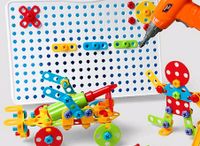 Mosaik Puzzle Bohren Schraube 3D Werkzeug Set Spielzeug Schrauben Bayern - Regensburg Vorschau