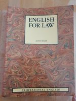 Buch "English for Law" Dresden - Trachau Vorschau
