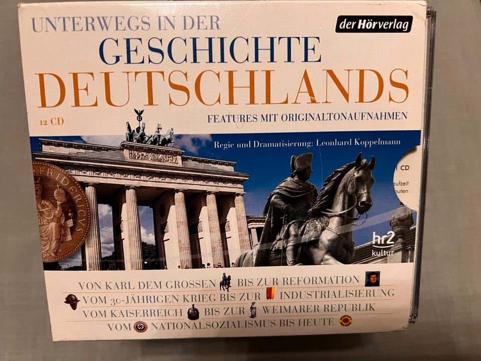 12 CD-s Geschichte Deutschlands Hörbuch in Hannover
