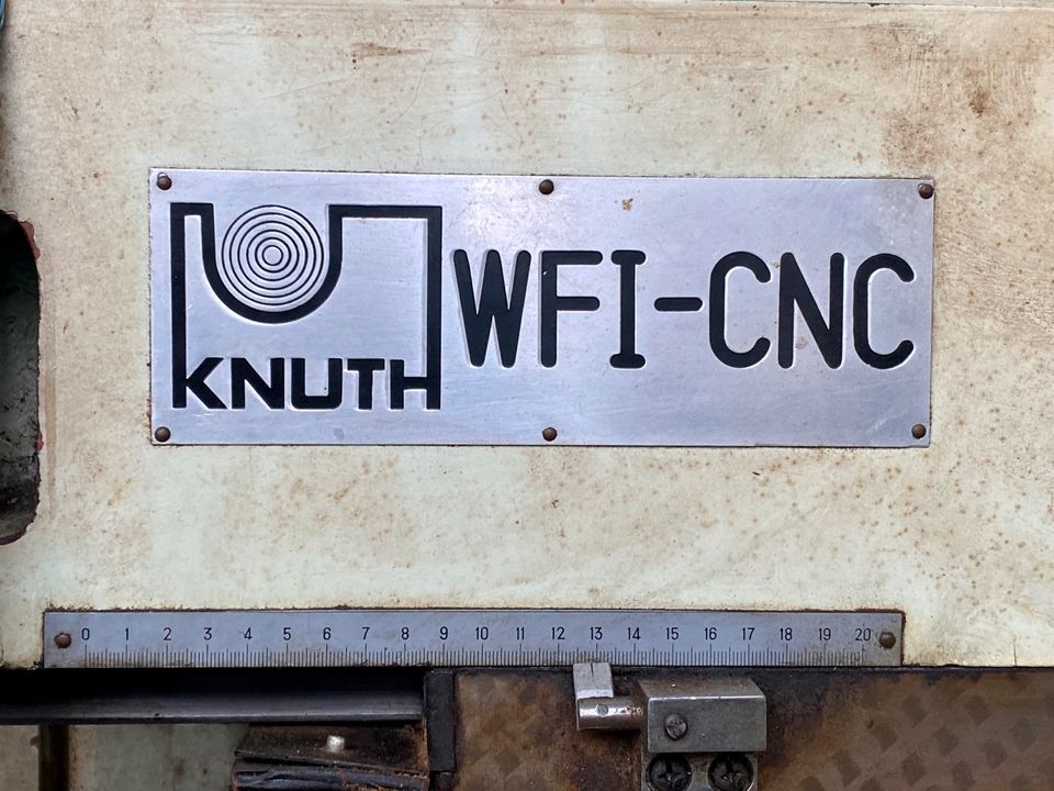 CNC-Fräsmaschine KNUTH WF 1 CNC in Neubrandenburg