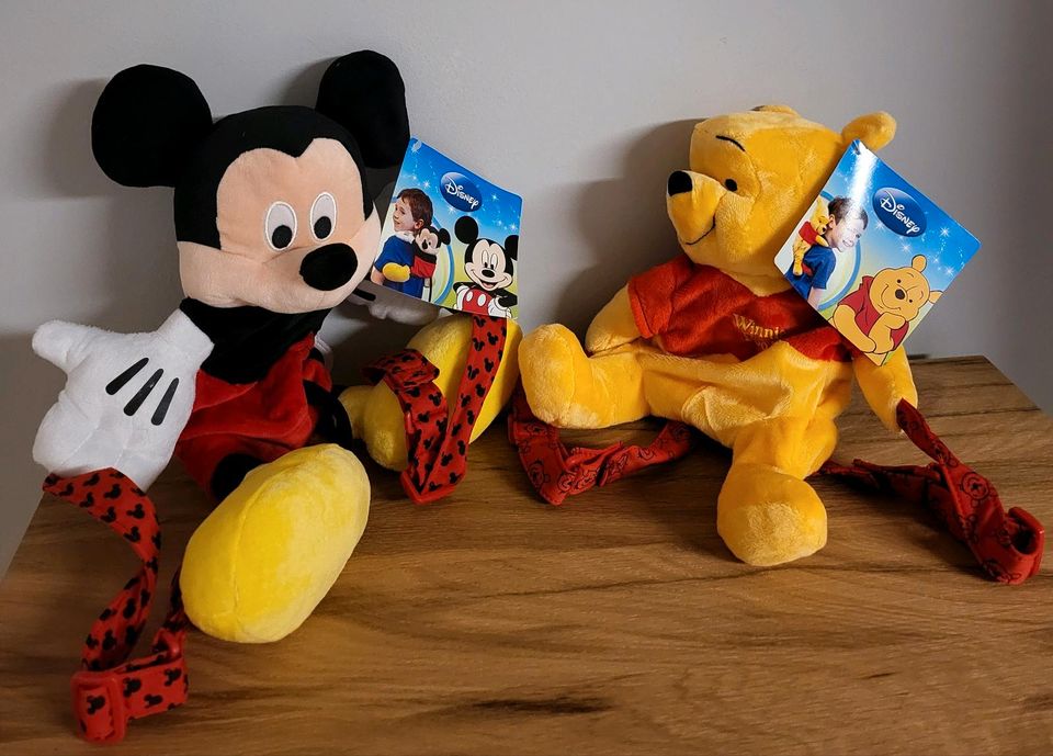 Neu* Disney Plüsch Mickey Maus Winnie Puuh Spielzeug Baby Kinder in Mainz