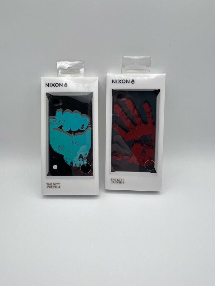 2 Stk. iPhone 4 / 4s Schutz Hülle Nixon NEU Schutzhülle Hardcase in Meiningen