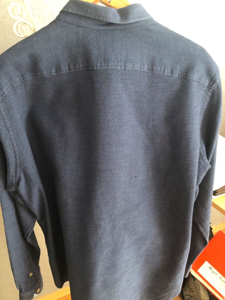 Hemd Herren Reserved XL blau in Hückelhoven