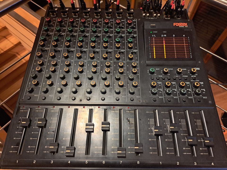 Fostex Model 450 8-Kanal analog Recording Mixer in Mönchengladbach