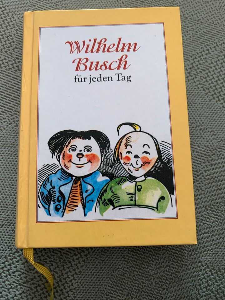 „Wilhelm Busch für jeden Tag“ Mini-Buch Buch Max & Moritz in Neustrelitz