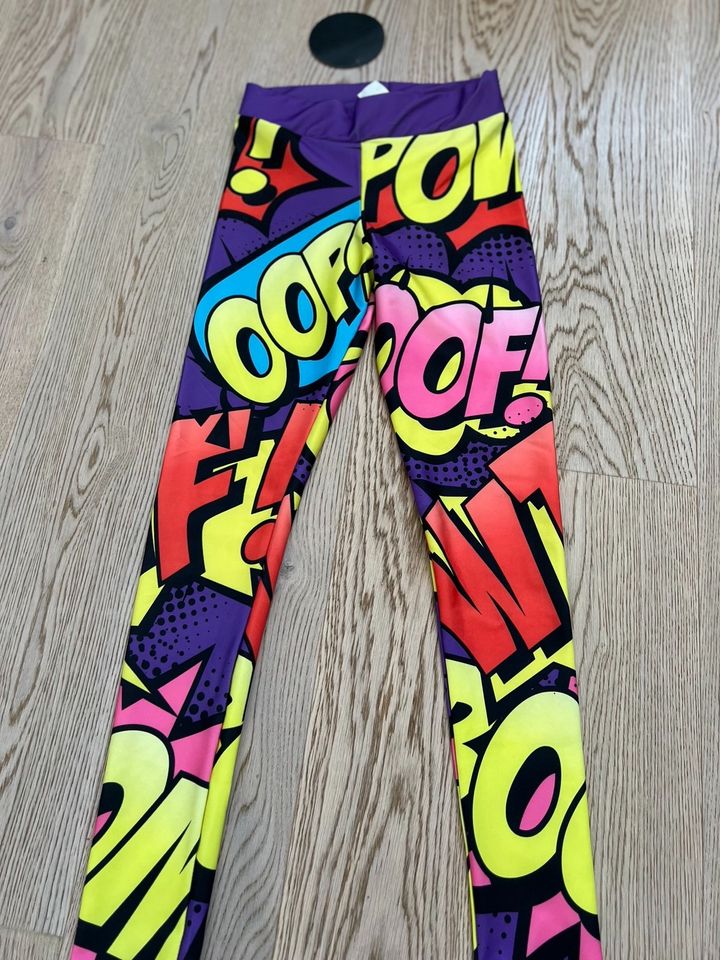 Leggins 80 er/ 90 er Style fesh bunt neu in Bad Schwalbach