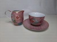 Tasse,Untertasse,Milch Kanne, Tee Glas, Tee Kanne,Pink, Porcelain Nordrhein-Westfalen - Hürth Vorschau