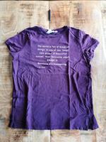 Weinrotes T-shirt mit Poesie, Größe 36/ S, Magic, Enjoy Bayern - Stegaurach Vorschau