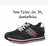Tom Tailor Sneakers, Größe 39, blau Hessen - Felsberg Vorschau