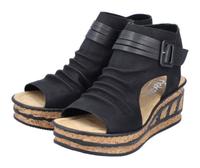 Damen-Keilsandalette, schwarz, Marke: Rieker, Gr. 37, neu Sachsen - Plauen Vorschau