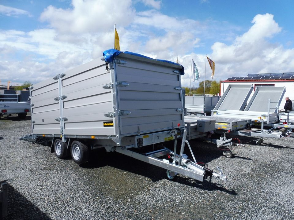 TwinTrailer TT35-40 3500kg 402x192x140cm Kipper Anhänger #T102 in Altenholz