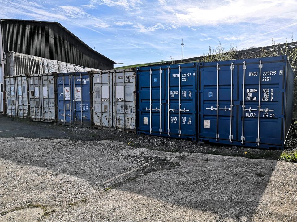 Container Lager Lagerraum Lagerfläche mieten 40 & 20 Fuß in Eppenberg