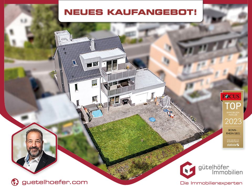 Investment gesucht? Umfassend saniertes 3-Familienhaus mit Garten, Balkonen, Garagen und Aufzug in Schleiden