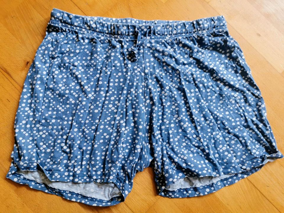 Pyjamahose Gr. 36 38 blau weiss gepunktet in Nürnberg (Mittelfr)