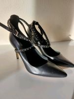 Pumps High Heels Michael Kors Gr. 41 schwarz Leder Nieten Bayern - Zachenberg Vorschau