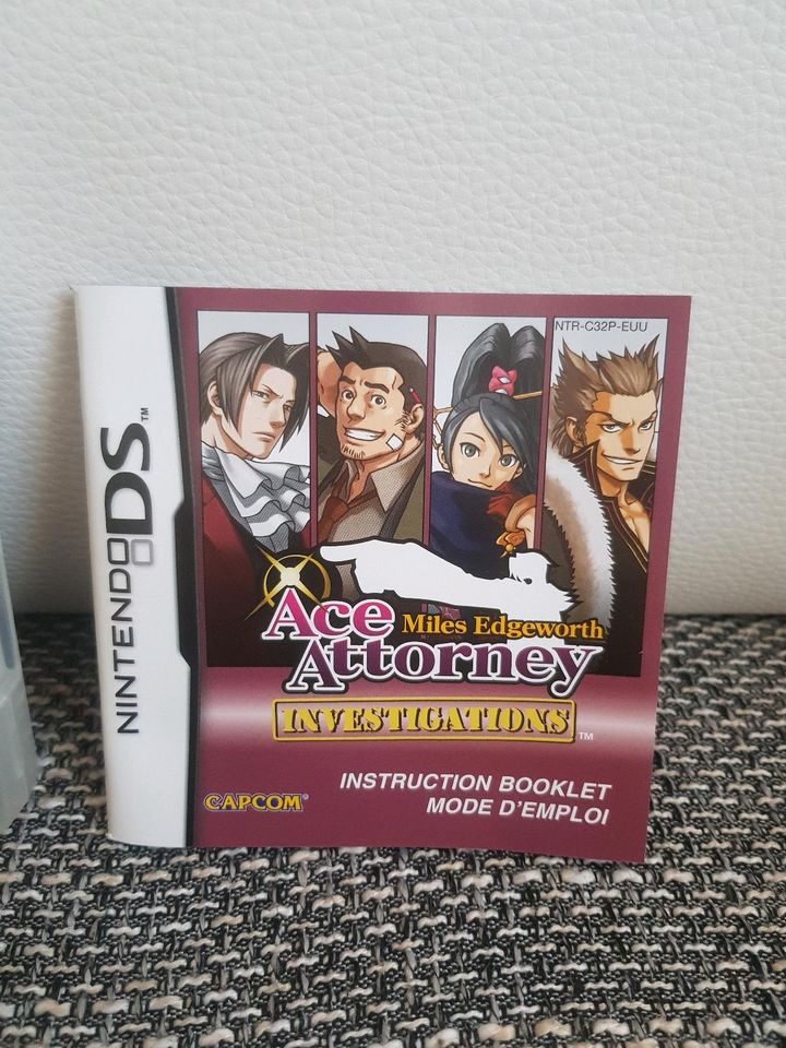 Ace Attorney Investigations : Miles Edgeworth Nintendo DS 