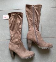 Hohe Schaft Stiefel von Tamaris Gr. 37 StretchVelours  NEU! Hamburg-Nord - Hamburg Eppendorf Vorschau