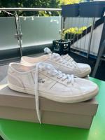 Lacoste Sneaker „Sideline“ Creme/Weiß Gr.45 Hessen - Wetzlar Vorschau