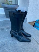 Schwarze Stiefel Högl Gr. 7/40 Bayern - Schwaig Vorschau