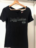 Harley Davidson Shirt Top rot mit Kreuz Vintage Unisex Düsseldorf - Eller Vorschau