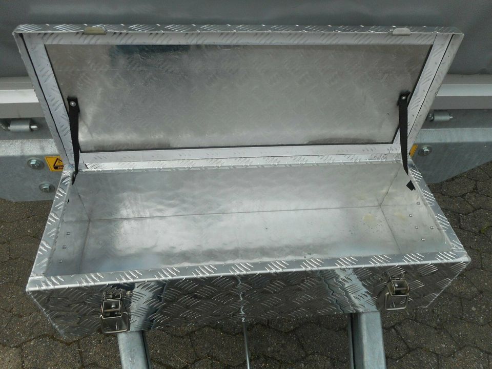 Deichselbox Alu 800 x 300 x 190 mm, 46 ltr. für PKW Anhänger NEU in Bergrheinfeld