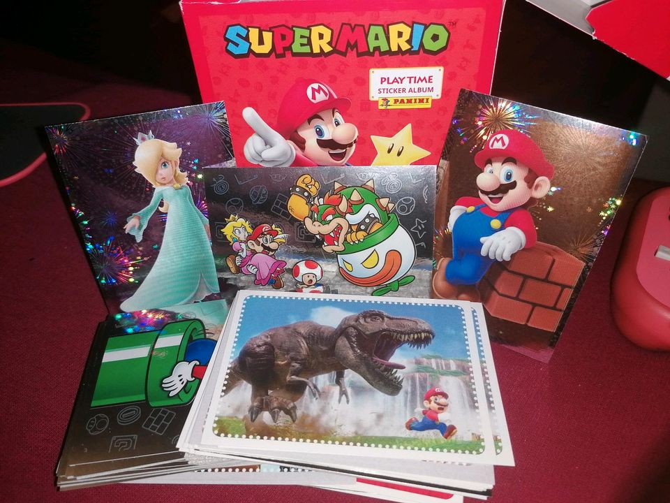 Panini Super Mario Play Time Sticker Bilder in Gronau (Leine)